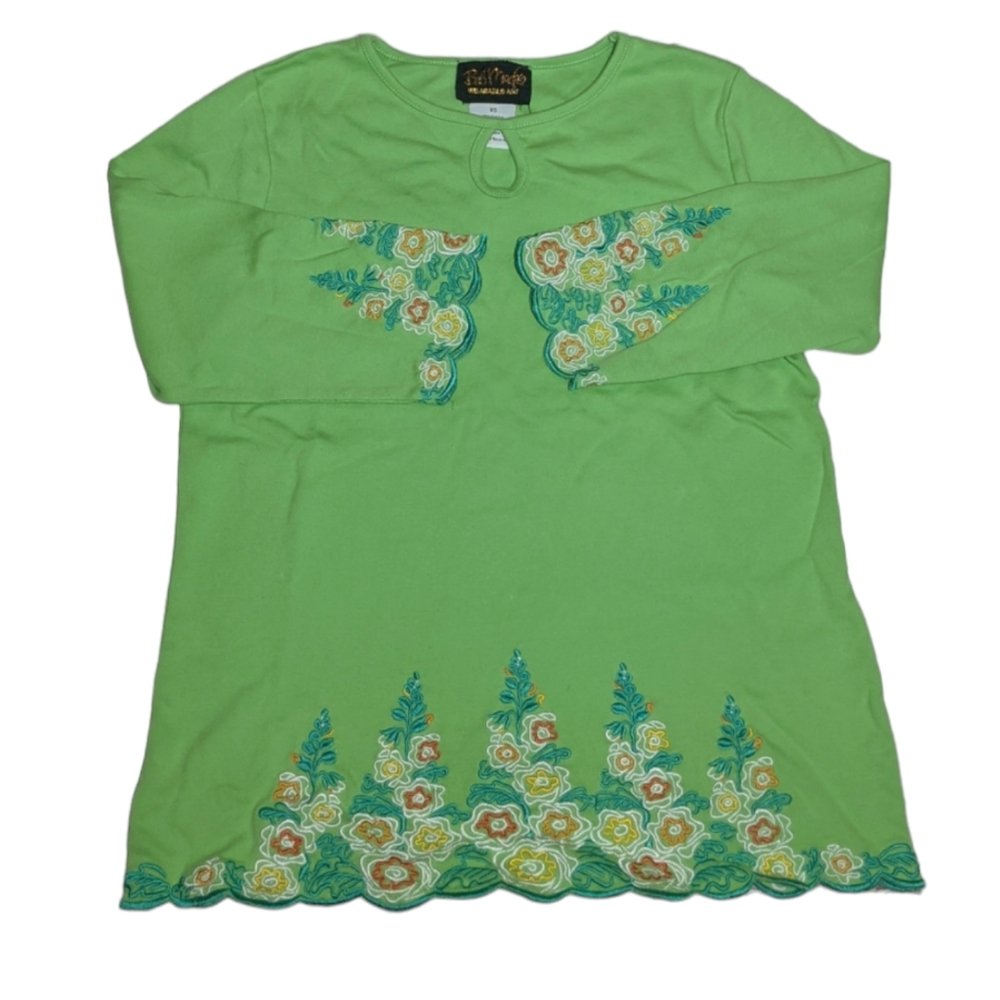 Bob Mackie VINTAGE Wearable Art Top Size XS